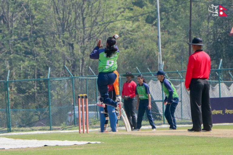 ललितपुर मेयर कप महिला क्रिकेट : आयोजकविरुद्धको खेलमा मधेस विजयी