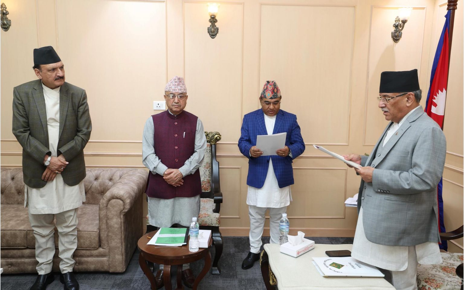 राष्ट्रिय सुरक्षा परिषद्को सल्लाहकारमा बैरागी र मुख्य सचिवमा अर्याल नियुक्त