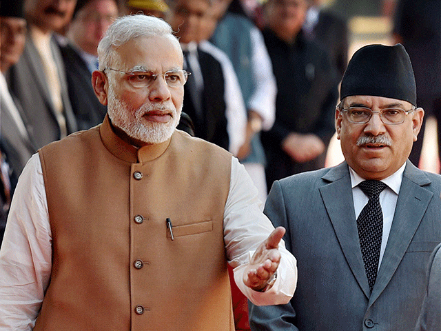 मोदीलाई तेस्रो प्रधानमन्त्रीकालका लागि प्रचण्डको बधाई