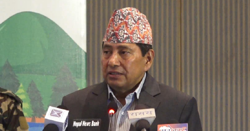 भ्रष्टाचार नेता र कर्मचारीबाटै हुने गरेको छ : गृहमन्त्री श्रेष्ठ