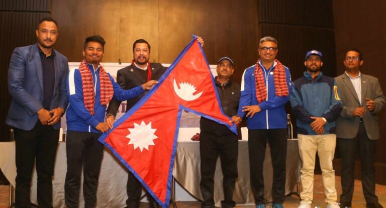 एसीसी प्रिमियर कप खेल्ने क्रिकेट टोलीको बिदाइ
