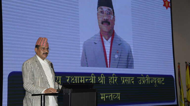 विदेशीको विरोधले सेनाले हेटौंडा कपडा उद्योग चलाउने योजना रोक्यो: रक्षामन्त्री