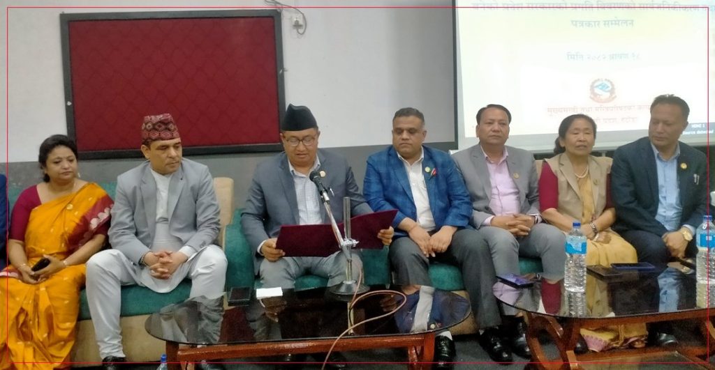 बागमतीका मुख्यमन्त्री बहादुरसिंह लामाले दिए राजीनामा