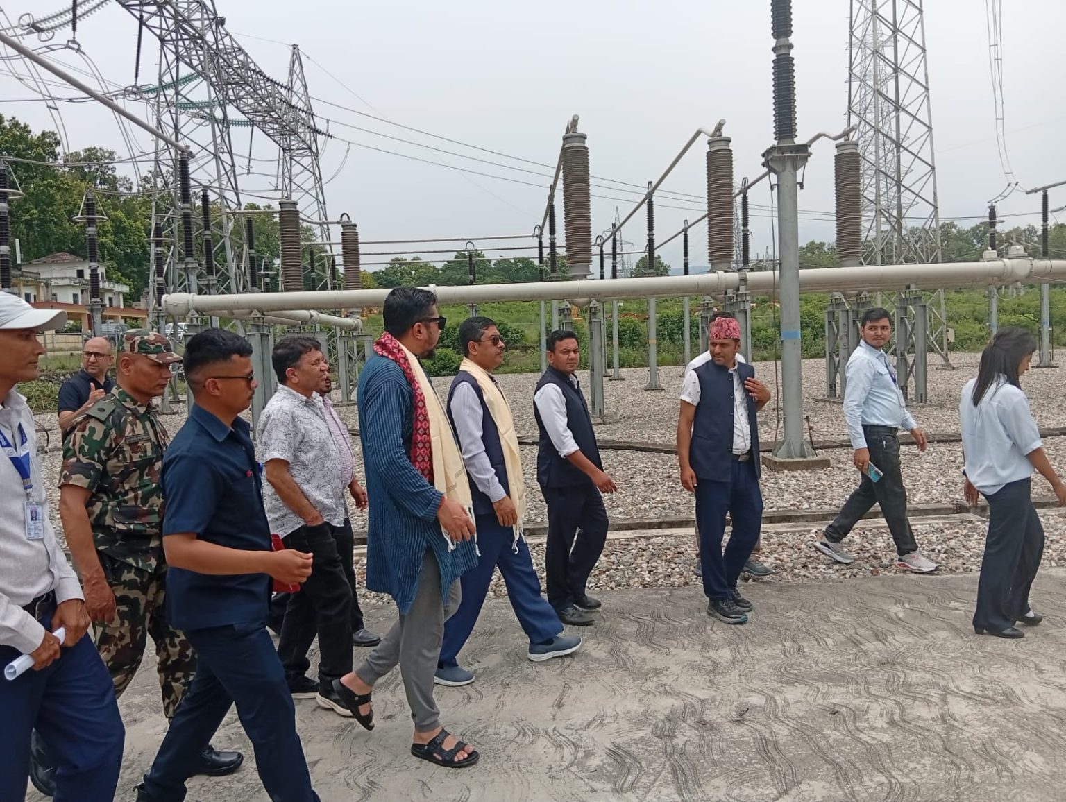 लामो समयदेखि अवरुद्ध मार्कीचोक–भरतपुर २२० केभी प्रसारण लाइन संचालन